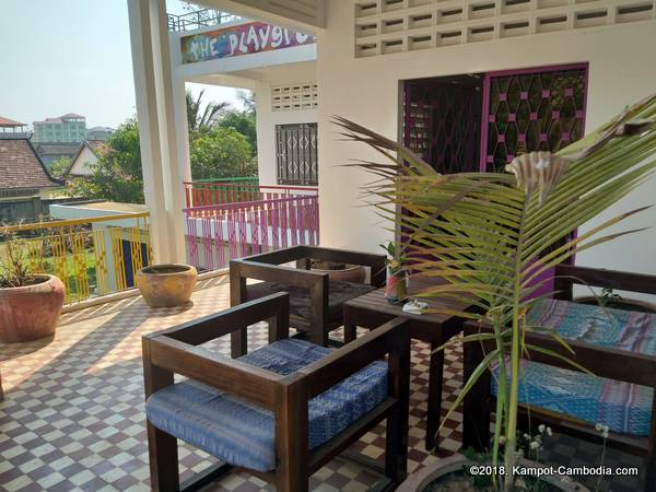 The Playground.  Guesthouse, bar, play-cafe in Kampot, Cambodia.