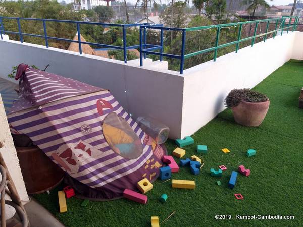 The Playground.  Guesthouse, bar, play-cafe in Kampot, Cambodia.