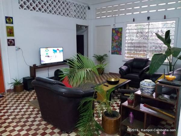 The Playground.  Guesthouse, bar, play-cafe in Kampot, Cambodia.