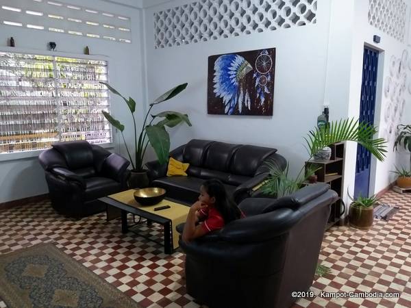 The Playground.  Guesthouse, bar, play-cafe in Kampot, Cambodia.