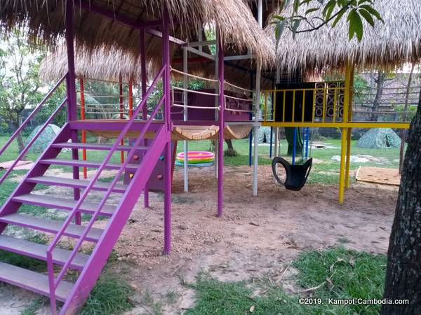 The Playground.  Guesthouse, bar, play-cafe in Kampot, Cambodia.