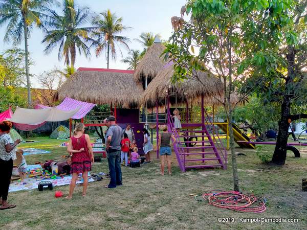 The Playground.  Guesthouse, bar, play-cafe in Kampot, Cambodia.