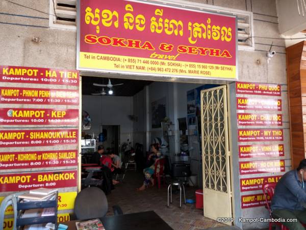 Sokha and Seyha Travel in Kampot, Cambodia.