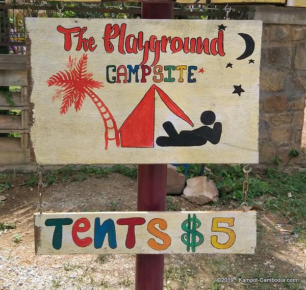 The Playground.  Guesthouse, bar, play-cafe in Kampot, Cambodia.