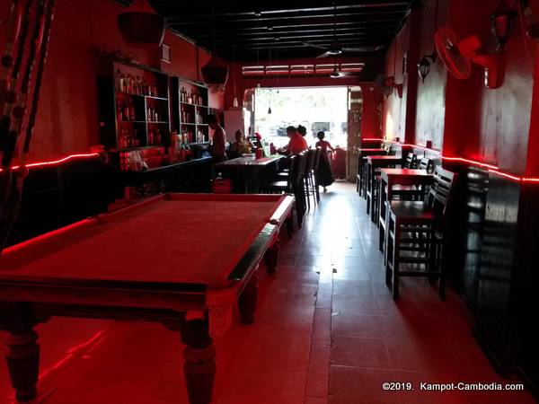 Sweet Heart Bar in Kampot, Cambodia.