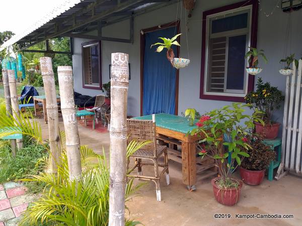 Chellovegi Vegan Restaurant in Kampot, Cambodia.