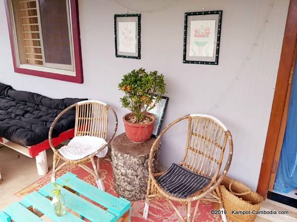 Chellovegi Vegan Restaurant in Kampot, Cambodia.