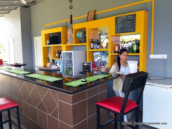 Bar with No Name in Kampot, Cambodia.