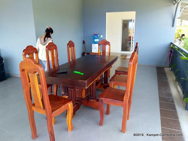 Bar with No Name in Kampot, Cambodia.