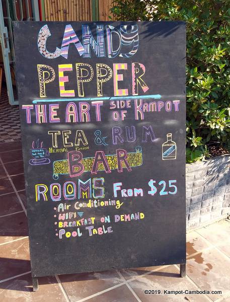 Candy Pepper in Kampot, Cambodia.
