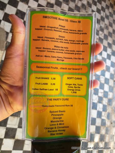 Candy Pepper in Kampot, Cambodia.