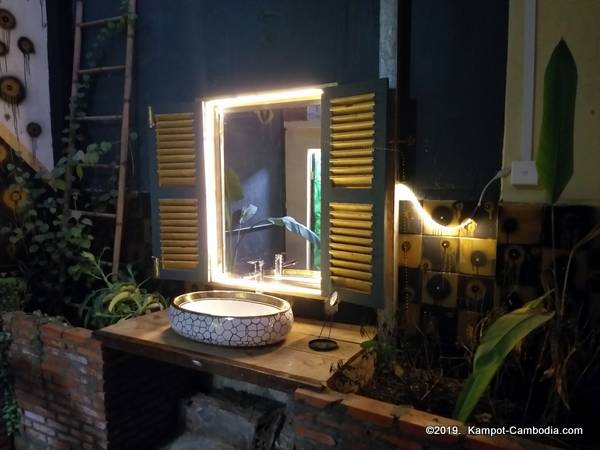 Voodoo Blvd in Kampot, Cambodia.