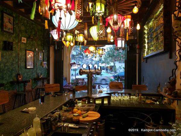 Voodoo Blvd in Kampot, Cambodia.