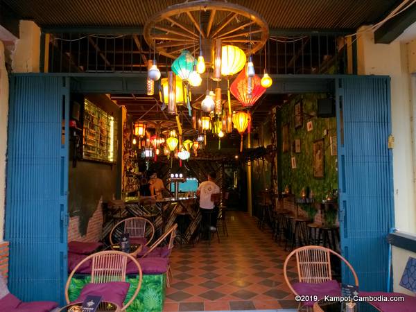 Voodoo Blvd in Kampot, Cambodia.