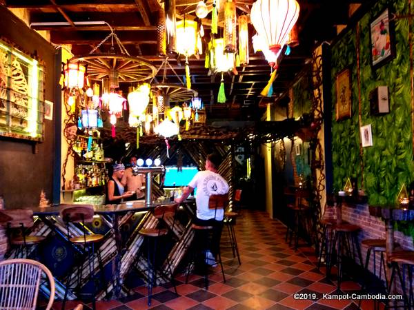 Voodoo Blvd in Kampot, Cambodia.