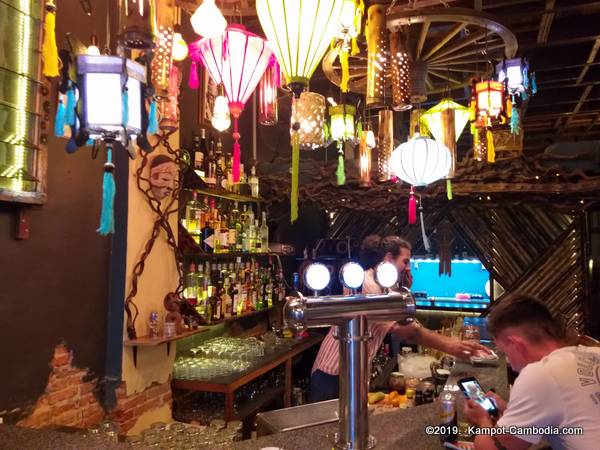 Voodoo Blvd in Kampot, Cambodia.