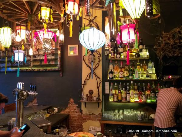 Voodoo Blvd in Kampot, Cambodia.
