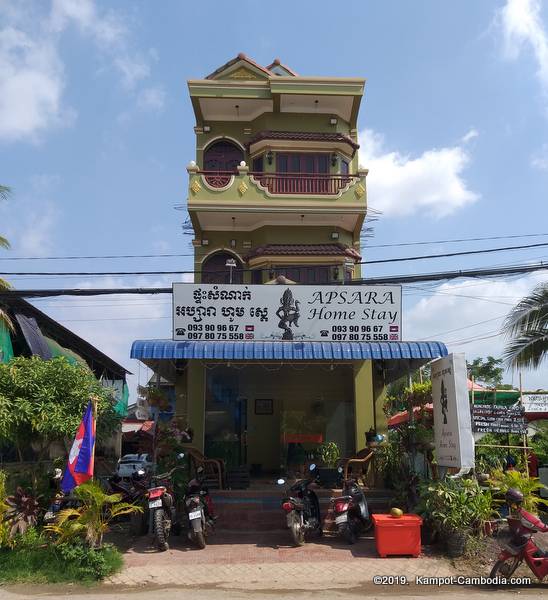 Apsara Home Stay in Kampot, Cambodia.