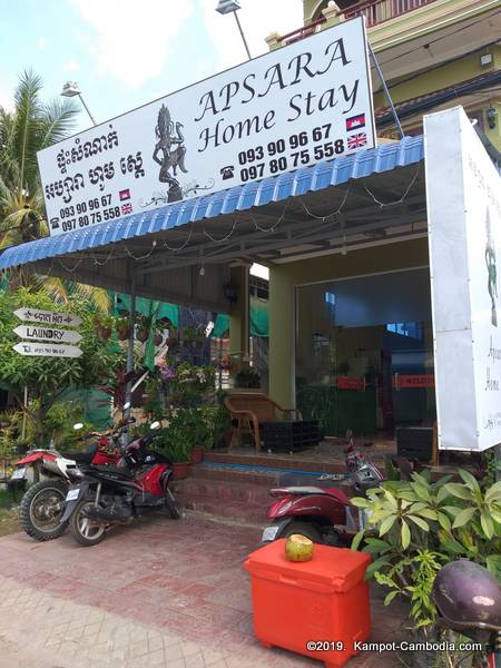 Apsara Home Stay in Kampot, Cambodia.