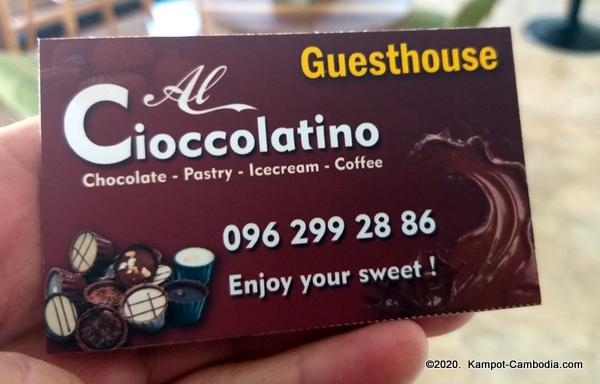 Al Cioccolatino Chocolate Factory in Kampot, Cambodia.
