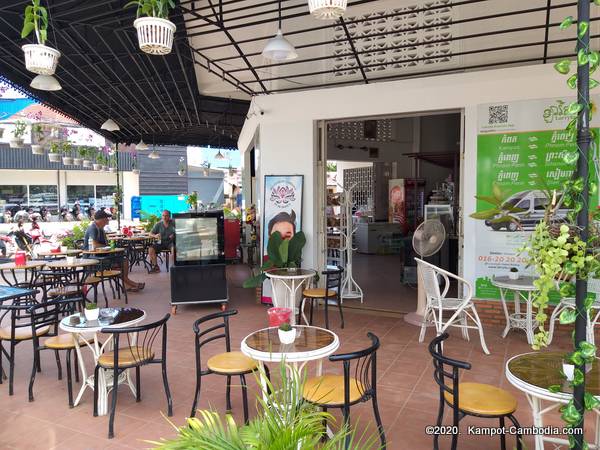 Bong Burger in Kampot, Cambodia.