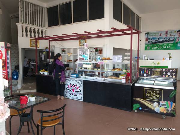 Bong Burger in Kampot, Cambodia.