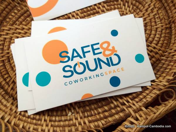 Safe & Sound Coworking Space in Kampot, Cambodia.