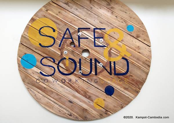 Safe & Sound Coworking Space in Kampot, Cambodia.