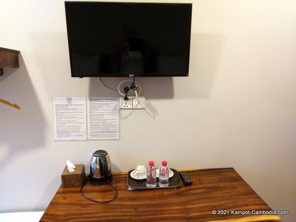 Jasmine Garden Guesthouse in Kampot, Cambodia.