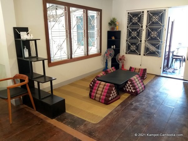 Jasmine Garden Guesthouse in Kampot, Cambodia.