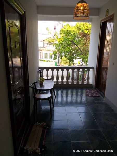 Jasmine Garden Guesthouse in Kampot, Cambodia.