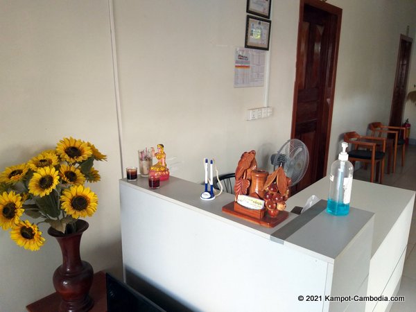 Jasmine Garden Guesthouse in Kampot, Cambodia.