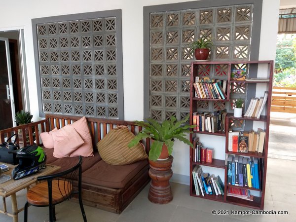 Jasmine Garden Guesthouse in Kampot, Cambodia.