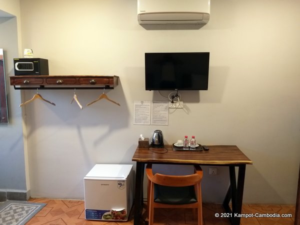 Jasmine Garden Guesthouse in Kampot, Cambodia.