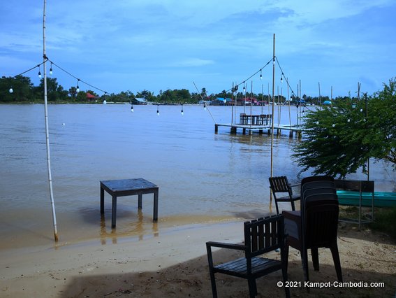 Port Ville Resort in Kampot, Cambodia.