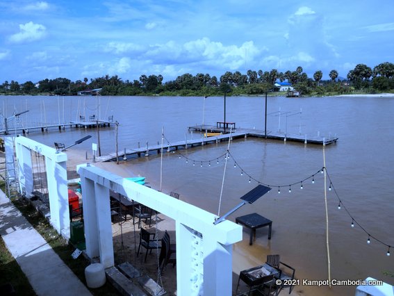 Port Ville Resort in Kampot, Cambodia.