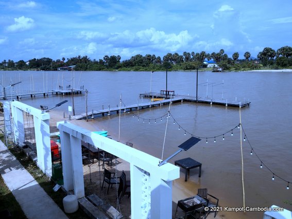 Port Ville Resort in Kampot, Cambodia.