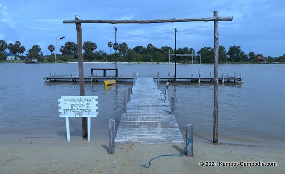 Port Ville Resort in Kampot, Cambodia.