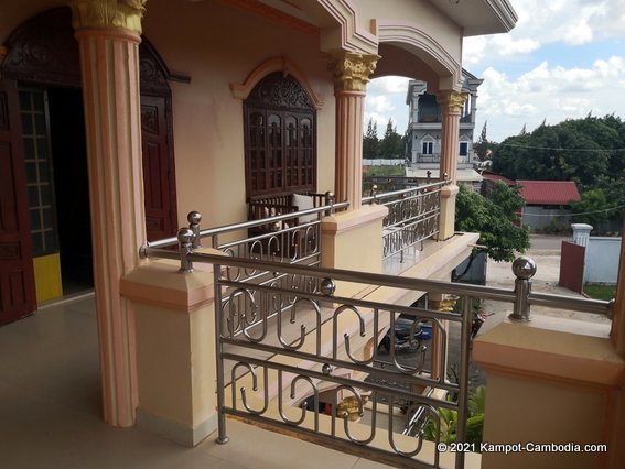 Kampot Cafe and Guesthouse in Kampot, Cambodia.
