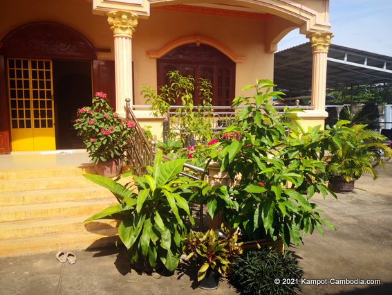 Kampot Cafe and Guesthouse in Kampot, Cambodia.