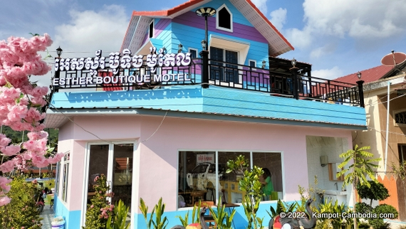 Esther Boutique in Kampot, Cambodia.