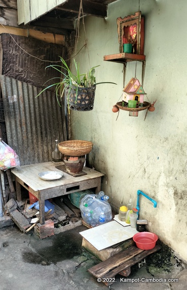 Kampot Lane in Kampot, Cambodia.  Little Alley of Fun.