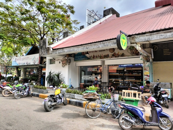 Darawin Minimart in Kampot, Cambodia.
