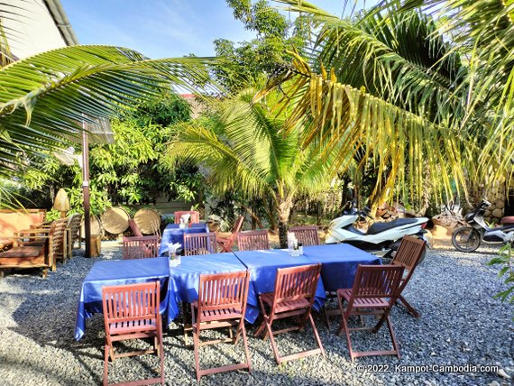 The Spaghetti House in Kampot, Cambodia.  Italian Restaurant.