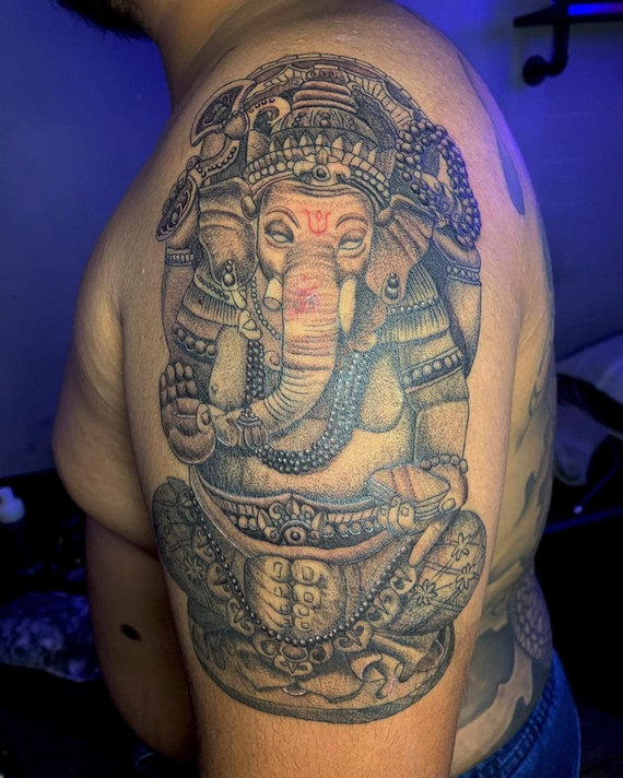 Jave Tattoo and Barber in Kampot, Cambodia.