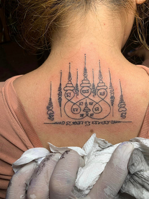 Jave Tattoo and Barber in Kampot, Cambodia.