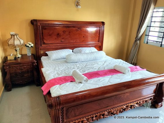 Green Diamond Guesthouse in Kampot, Cambodia.