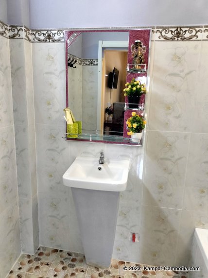 Green Diamond Guesthouse in Kampot, Cambodia.