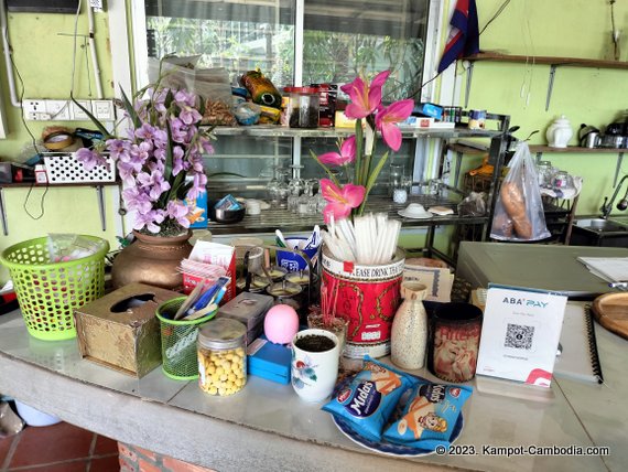 Green Diamond Guesthouse in Kampot, Cambodia.