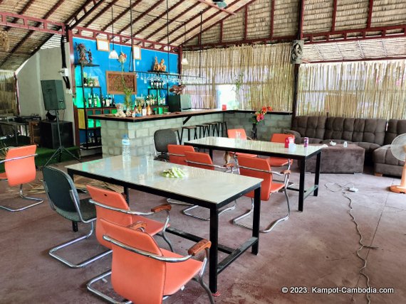 Green Diamond Guesthouse in Kampot, Cambodia.
